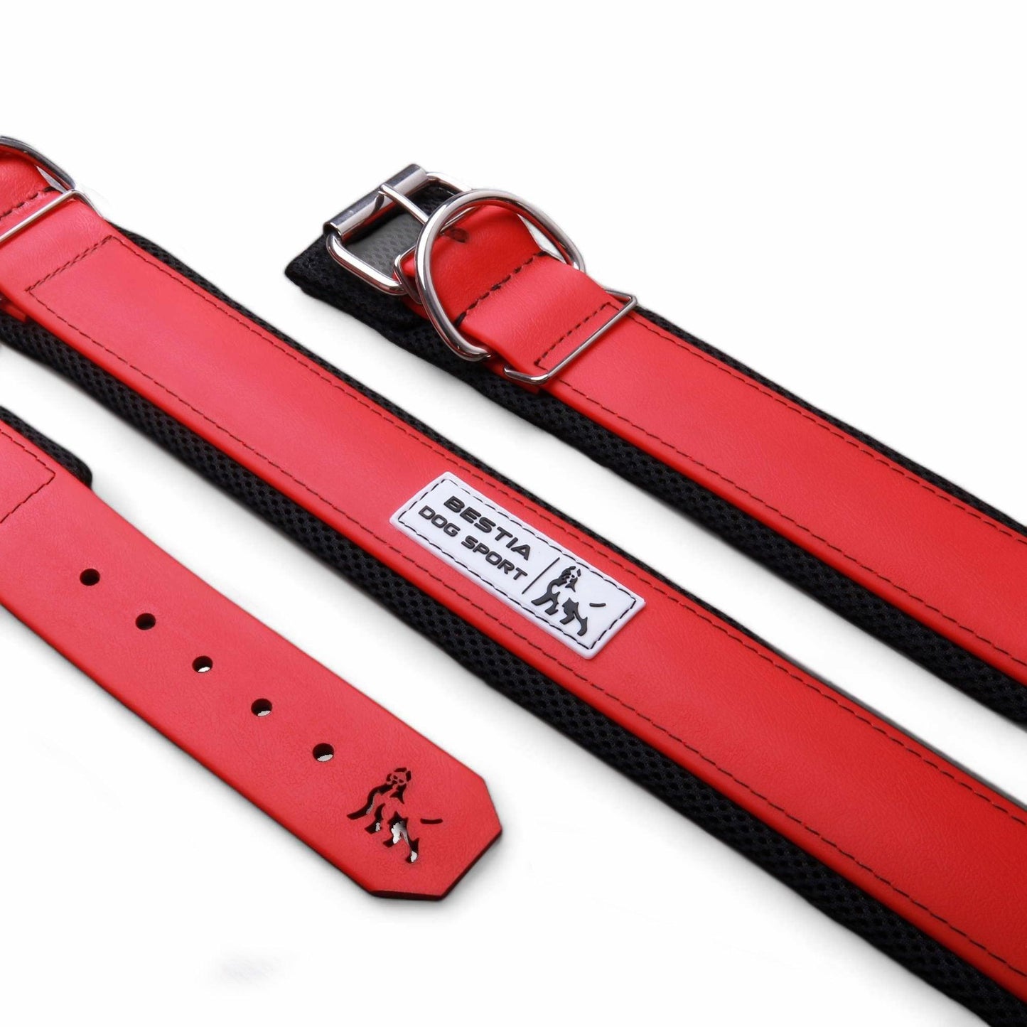 Bestia Dog Sport Collar – Red