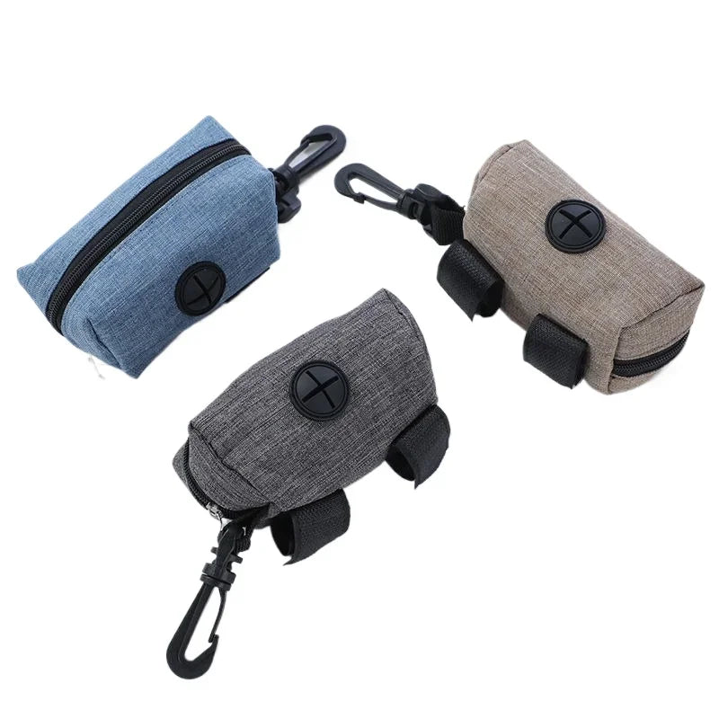 Dog Poop Bag Dispenser Hangingable Dog Poop Bag Holder Dispenser for Dogs Walking Garbage Bags Dispensers Pet Supplies
