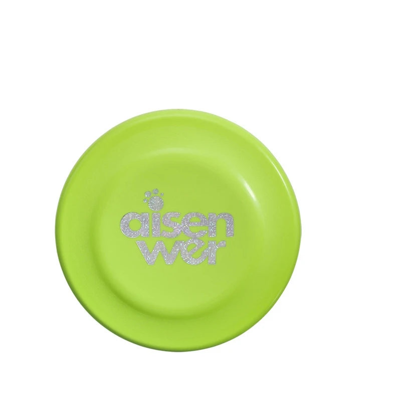 Standard Competition Pet Dog Flying Discs Funny Dog Toy Training Flying Discs Interactive Bite Resistant Silica Gel Soft Toys