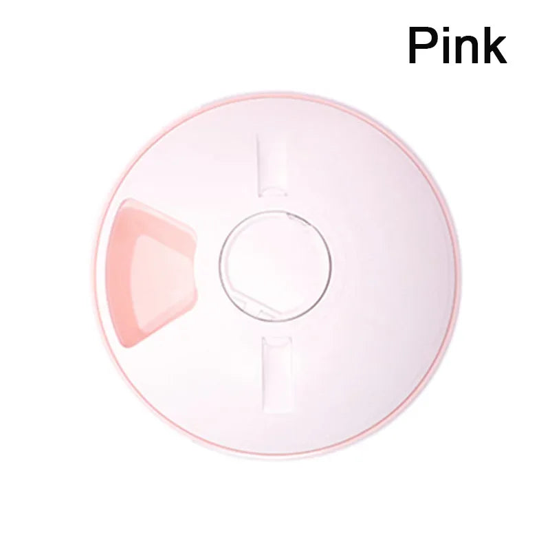 6 Meal Trays, Digital Timer, Portion Control, with Voice Recorder, Automatic Feeder for Dogs and Cats, Dry and Wet Food