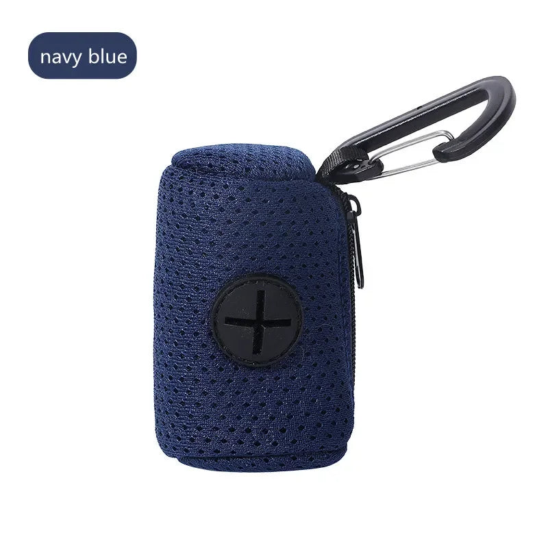 Dog Poop Bag Dispenser Hangingable Dog Poop Bag Holder Poo Bags Dispenser for Dogs Walking Garbage Bags Dispensers Pet Supplies