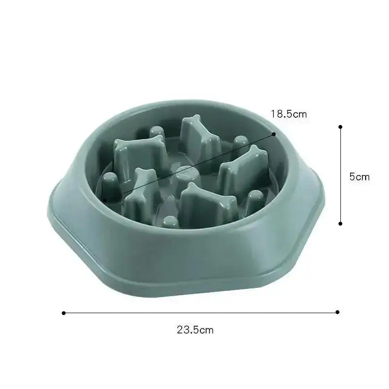 Dog Bowl Anti Choking Slow Food Bowl Small And Medium-sized Dog Feeder Pot Cat Food Pot Dog Food Anti Overturning Pet Supplies