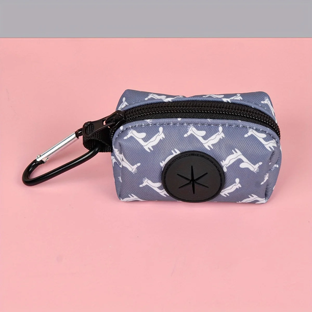 Portable Dog Poop Bag Dispenser Fashion Pet Waste Bag Holder Lightweight Walking Storage Bag Pooper Scooper Accessory for Puppy