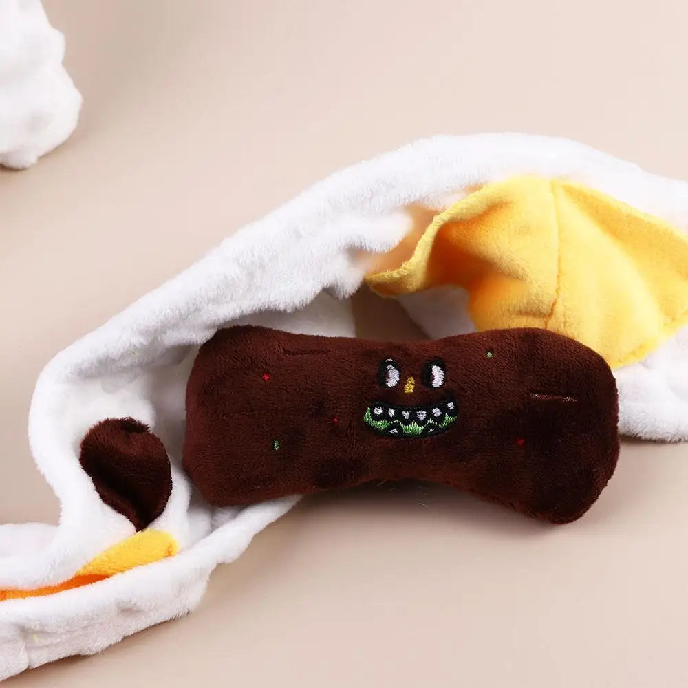 Food Dog  Simulation Toilet Paper Rolling Paper Bucket Dog Sniffing Toys Pet Supplies Chew Training  Dog Chew Toys