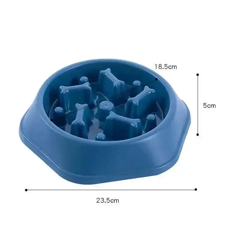 Dog Bowl Anti Choking Slow Food Bowl Small And Medium-sized Dog Feeder Pot Cat Food Pot Dog Food Anti Overturning Pet Supplies
