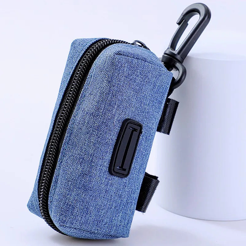 Dog Poop Bag Dispenser Portable Poop Bag Holder for Dogs Walking Storage Bags Garbage Bags Holder for Dogs Toilet Cleaning Tools