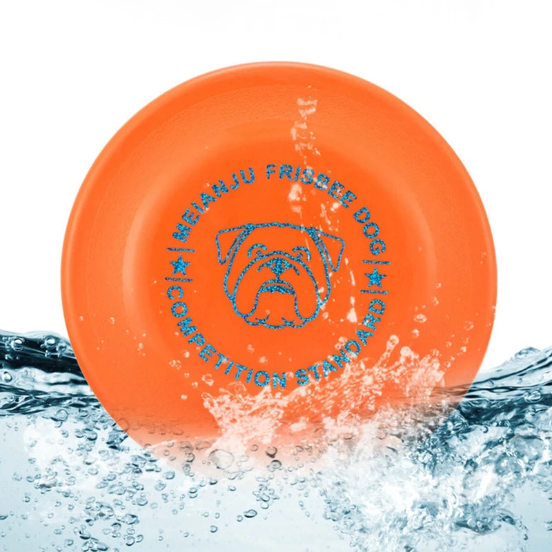 Standard Competition Pet Dog Flying Discs Funny Dog Toy Training Flying Discs Interactive Bite Resistant Silica Gel Soft Toys