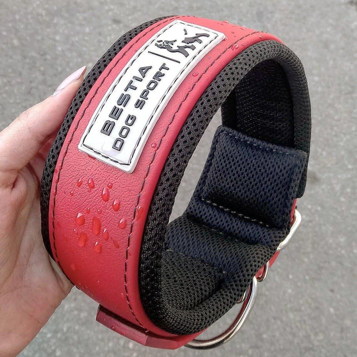 Bestia Dog Sport Collar – Red
