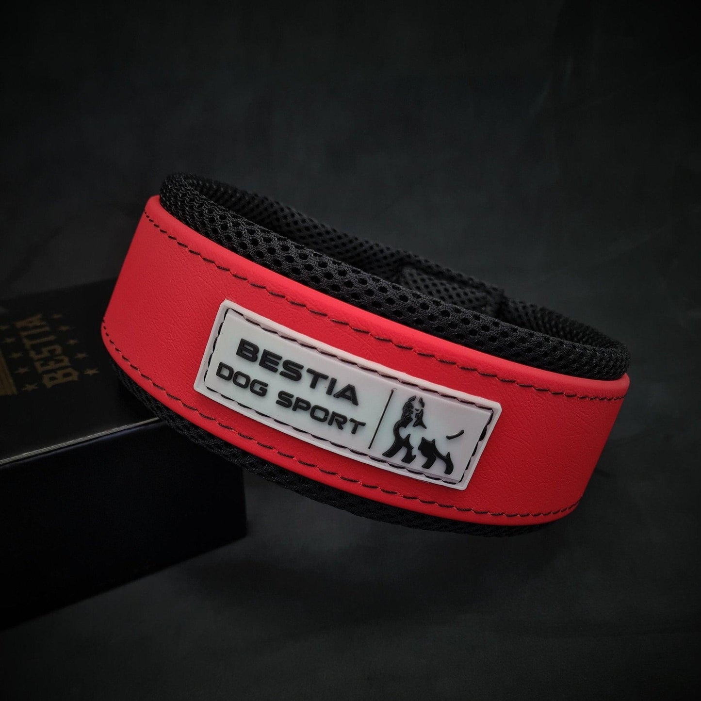 Bestia Dog Sport Collar – Red